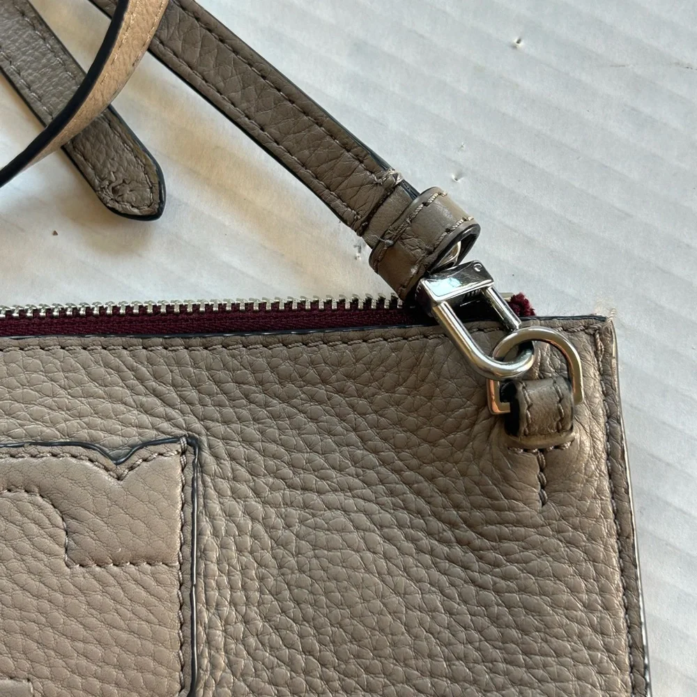 TORY BURCH beige small Crossbody Bag